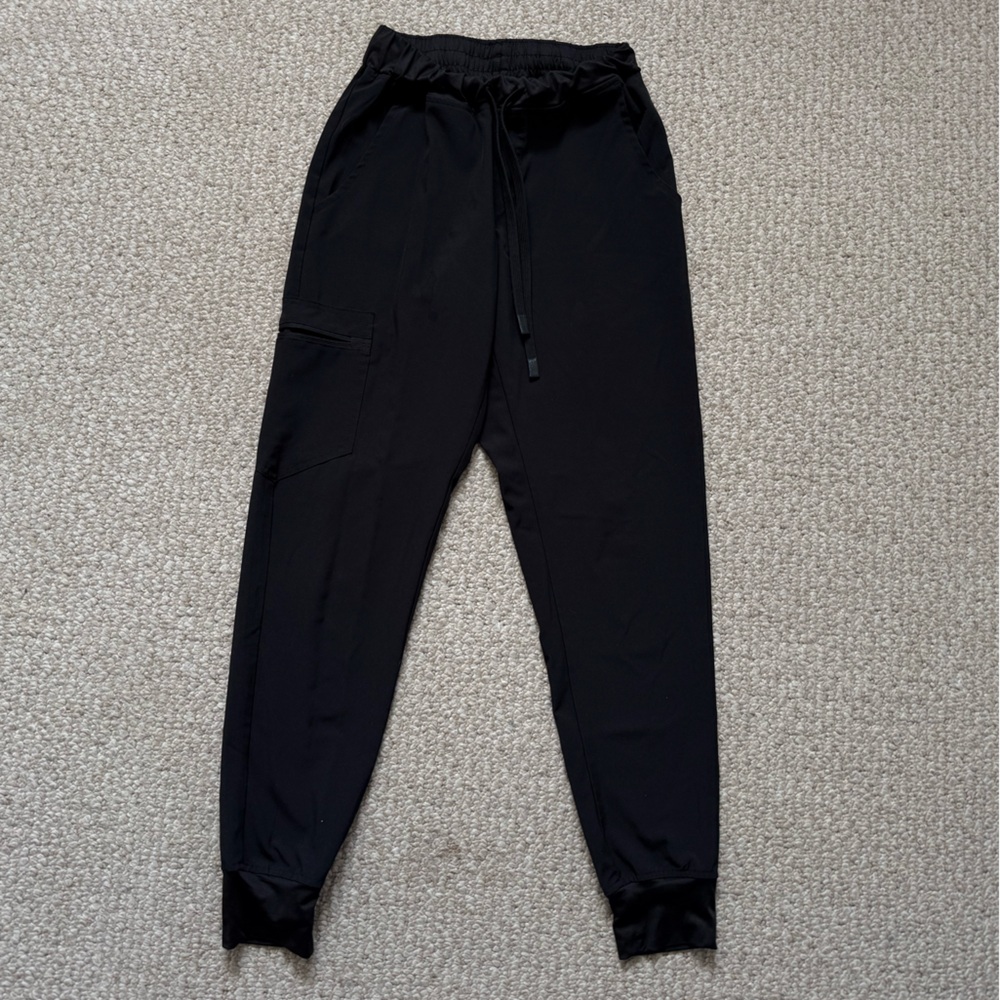 Women’s XS Black Jogger Scrub Pants